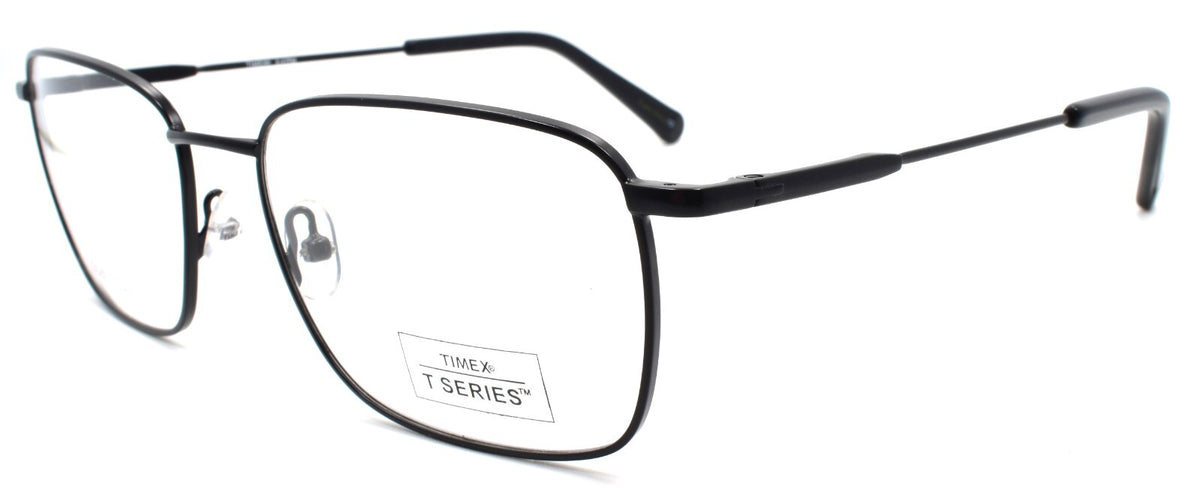 Timex 5:47 PM Men's Eyeglasses Frames Large Flexible 57-18-150 Black
