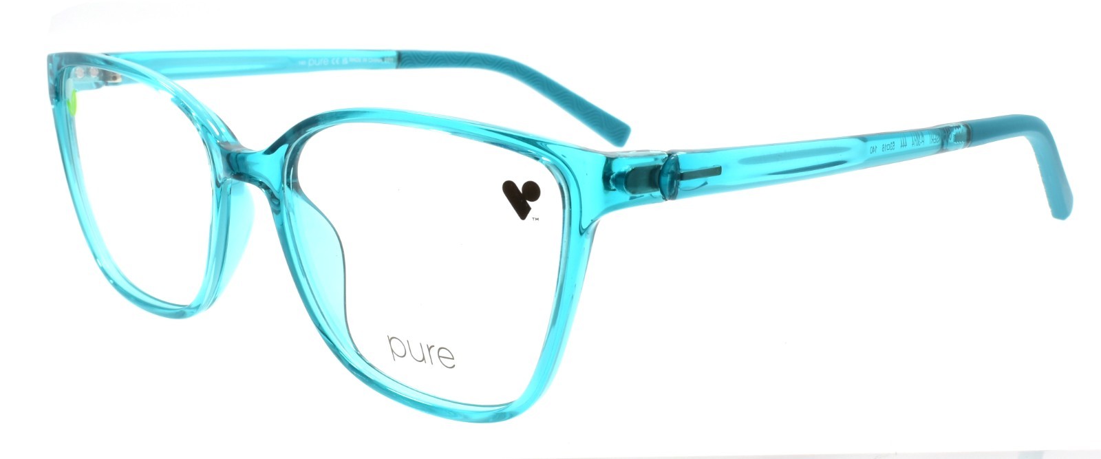 Airlock P-3014 444 Pure Women's Eyeglasses Frames 53-16-140 Turquoise0