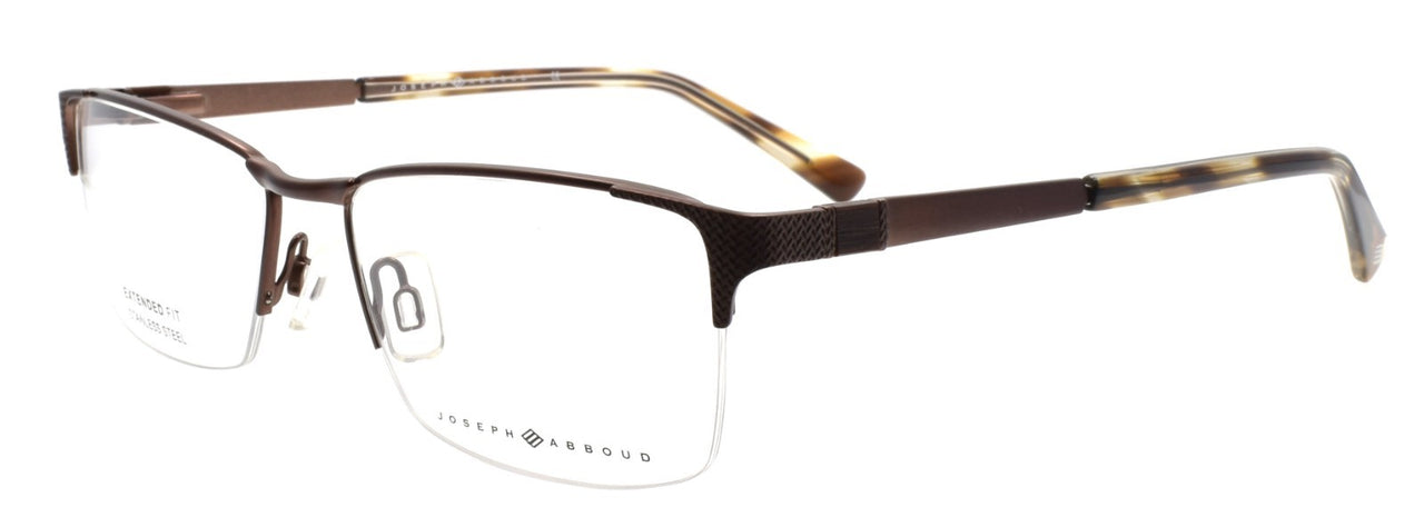 Joseph Abboud JA4086 210 Men's Eyeglasses Frames Half-rim 56-17-145 Brown