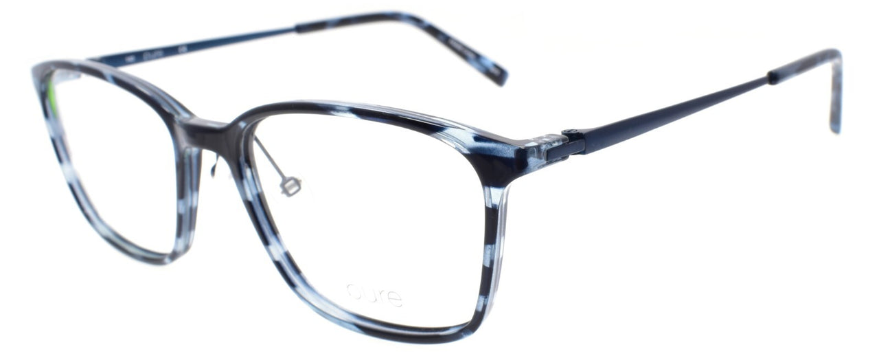 Airlock Pure P-2007 418 Men's Eyeglasses Frames 54-18-140 Navy Horn