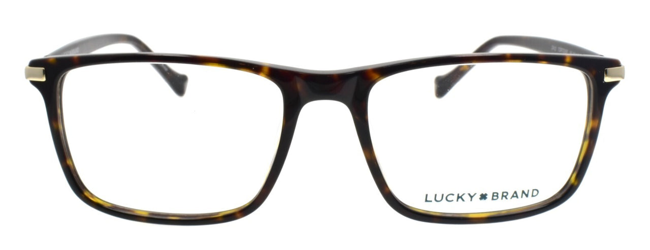 LUCKY BRAND D412 Men's Eyeglasses Frames 55-18-145 Brown Tortoise
