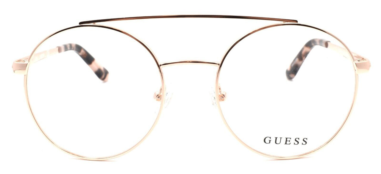 GUESS GU2714 032 Women's Eyeglasses Frames Aviator 52-18-135 Pale Gold