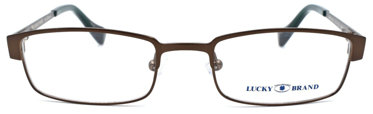 LUCKY BRAND Break Time Kids Unisex Eyeglasses Frames 45-17-125 Brown
