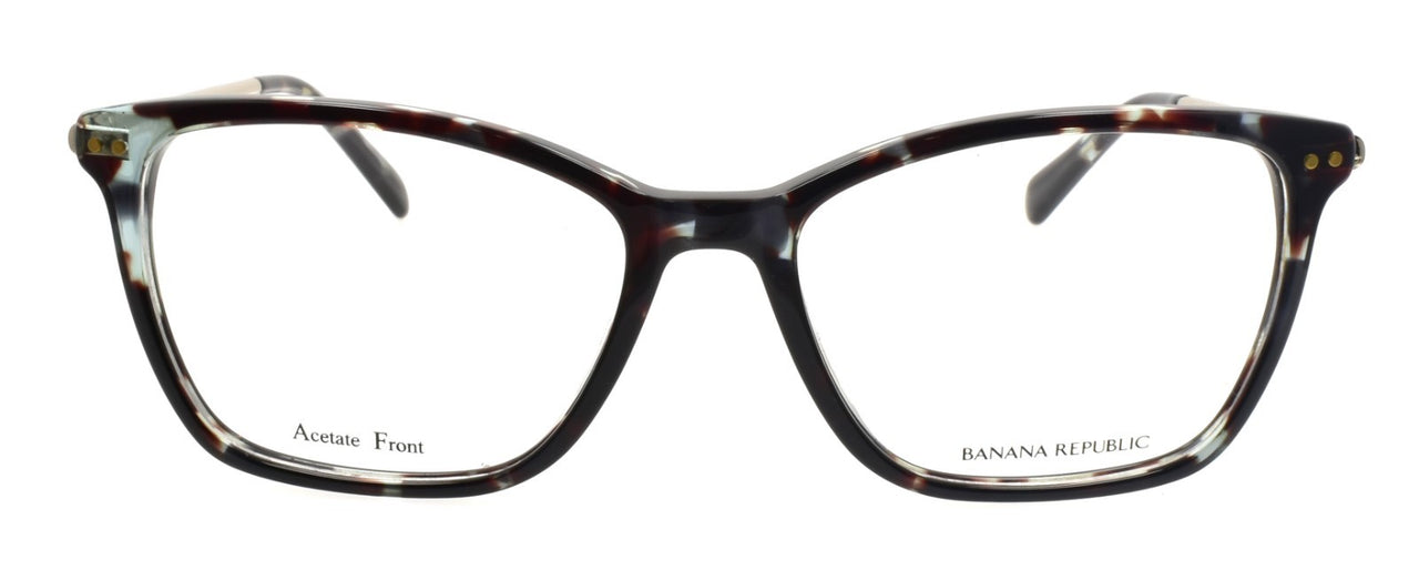 Banana Republic BR228 EO3 Women's Glasses Frames 52-16-135 Black Green Havana