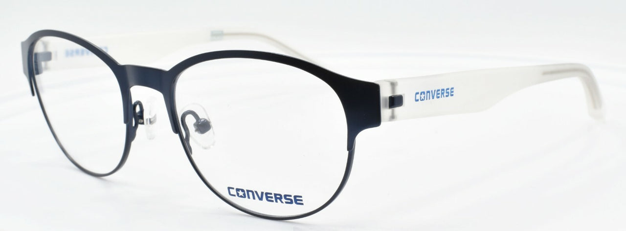 CONVERSE Q030 UF Women's Eyeglasses Frames Petite 49-17-135 Navy Blue / Crystal