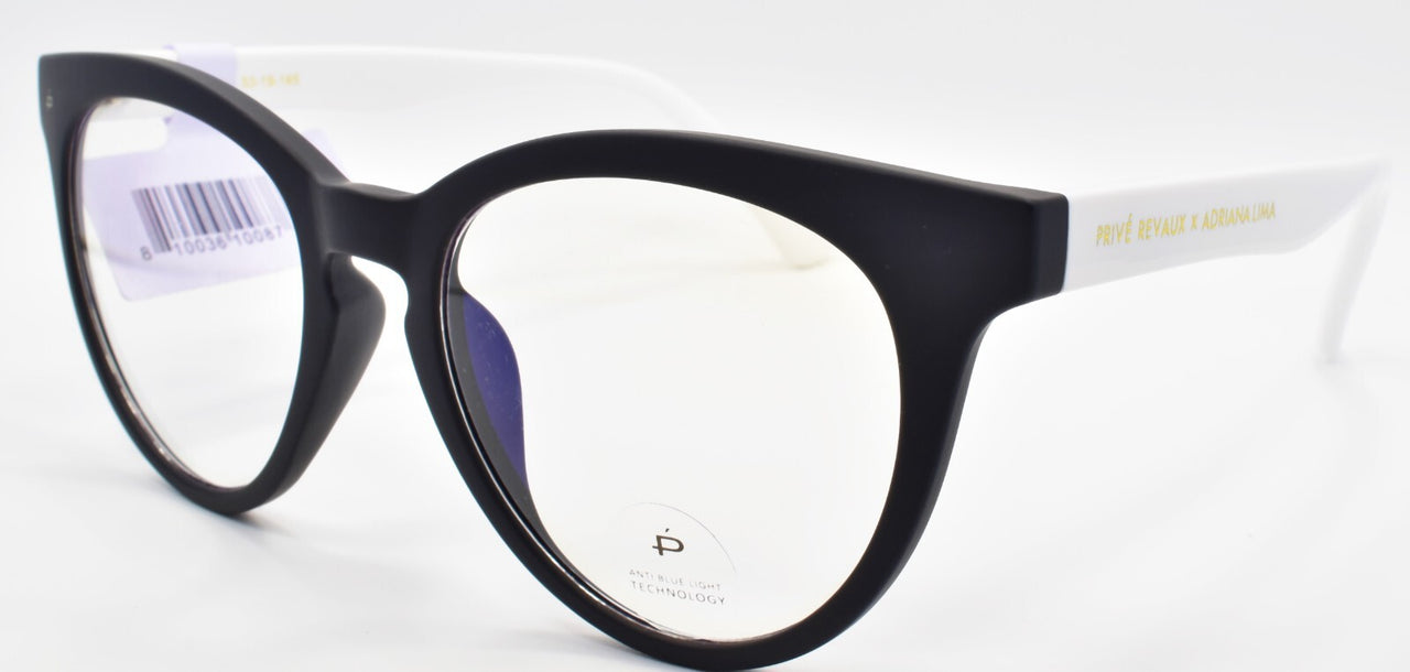 Prive Revaux x Adriana Lima The Julia Eyeglasses Frames Blue Light RX-ready Onyx