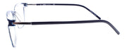 Airlock Pure 2002 412 Men's Eyeglasses Frames 55-17-145 Navy Blue2