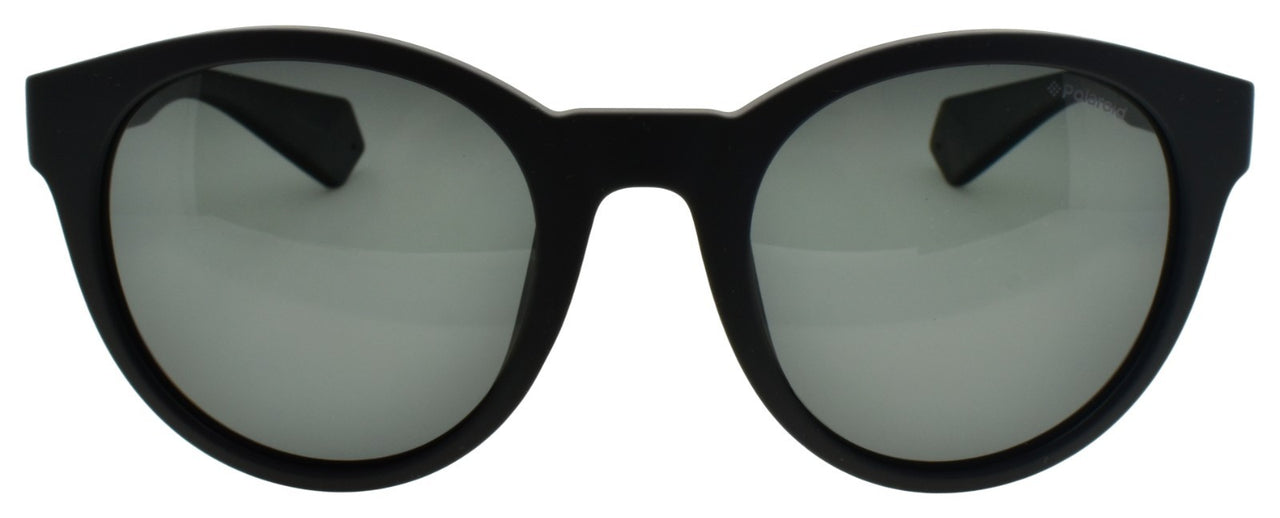 Polaroid PLD 6063/G/S 003M9 Sunglasses Round 52-22-140 Black / Gray Polarized
