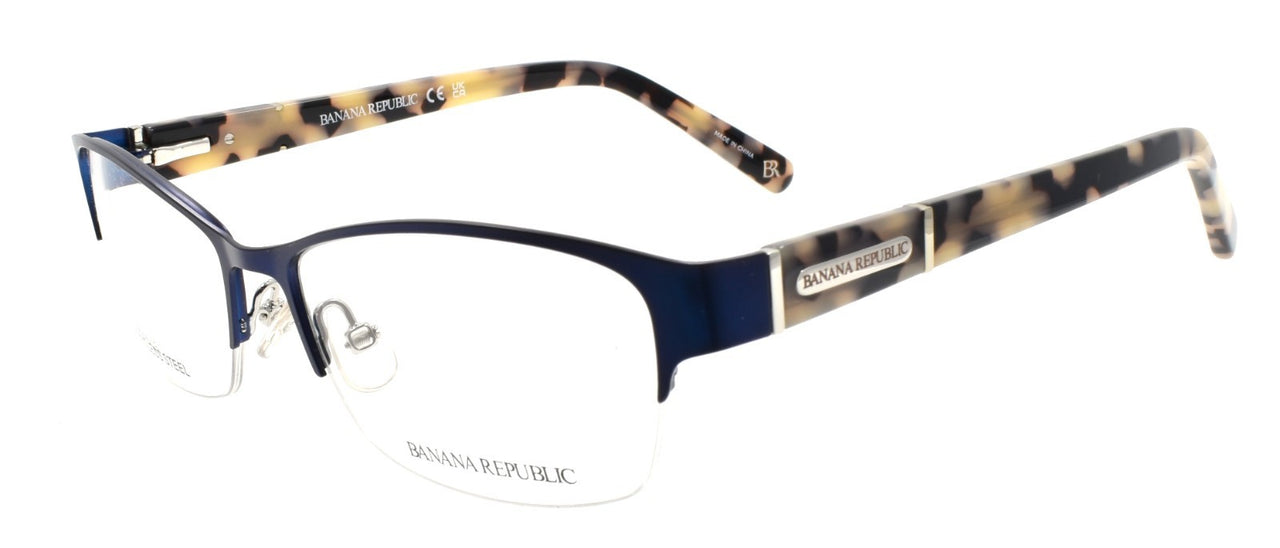 Banana Republic Jordyn DA4 Women's Eyeglasses Frames Half-rim 52-16-130 Navy