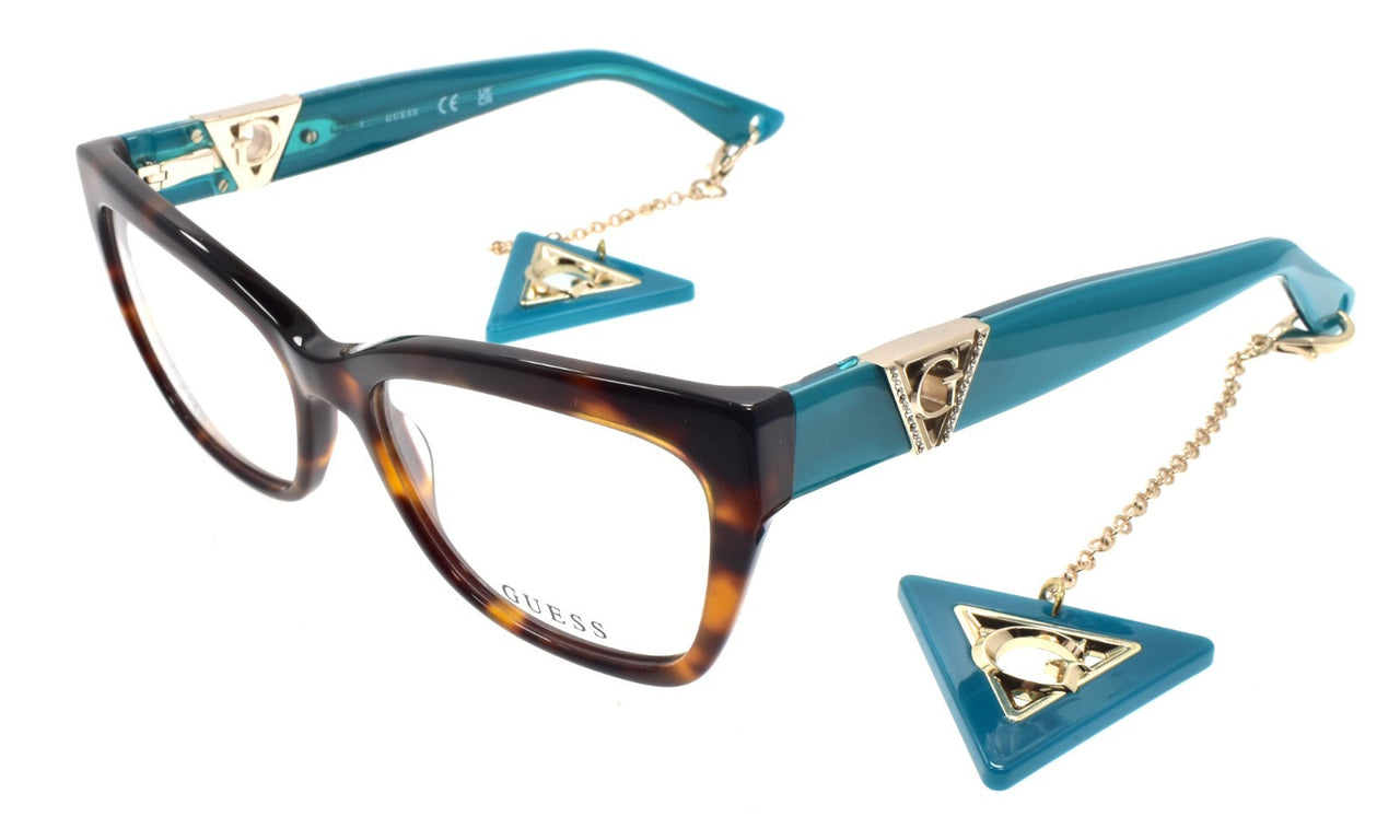 GUESS GU2960 056 Women's Eyeglasses Frames 54-16-145 Havana