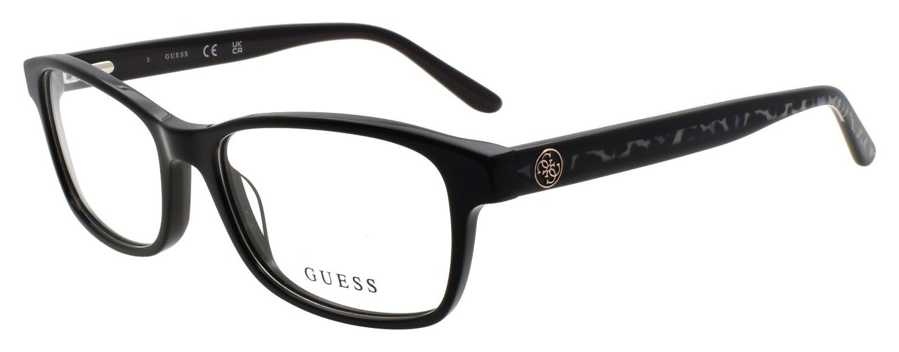 GUESS GU2874 001 Women's Eyeglasses Frames 53-16-140 Black