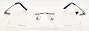 Airlock Refine 200 046 Men's Eyeglasses Frames Rimless 52-18-145 Silver1