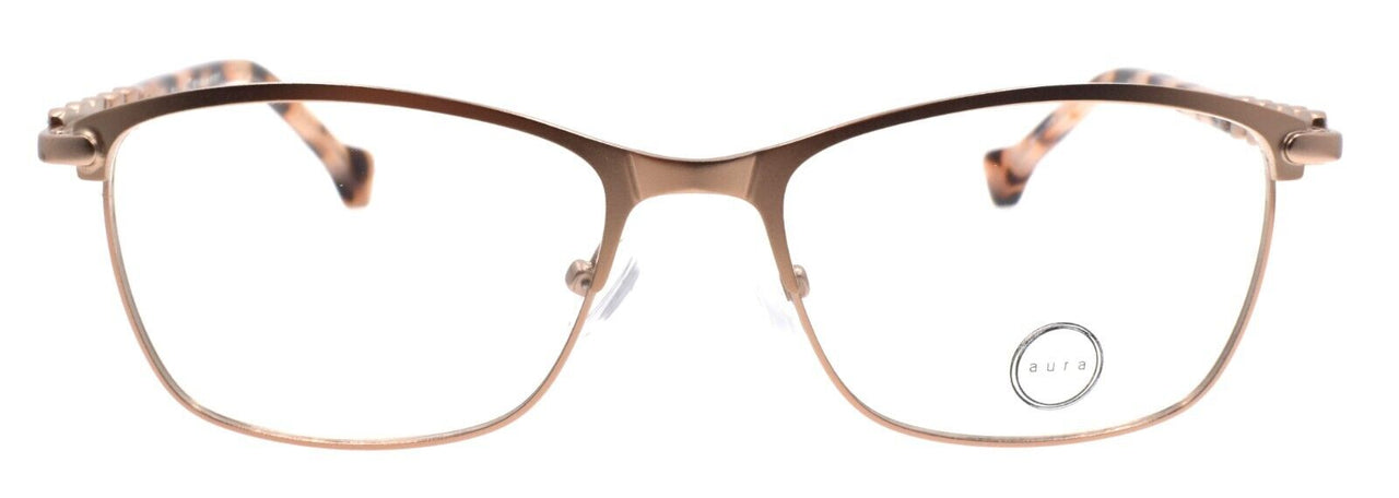 Aura Eyewear Rosedale Women's Eyeglasses Frames 52-17-135 Rose Gold