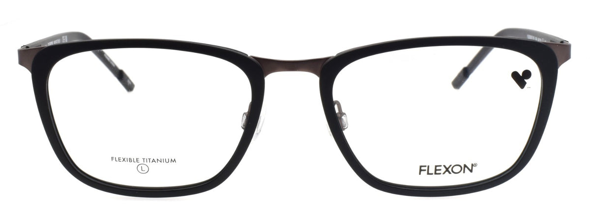 Flexon E1139 004 L Men's Glasses Frames Matte Black 54-19-145 Flexible Titanium