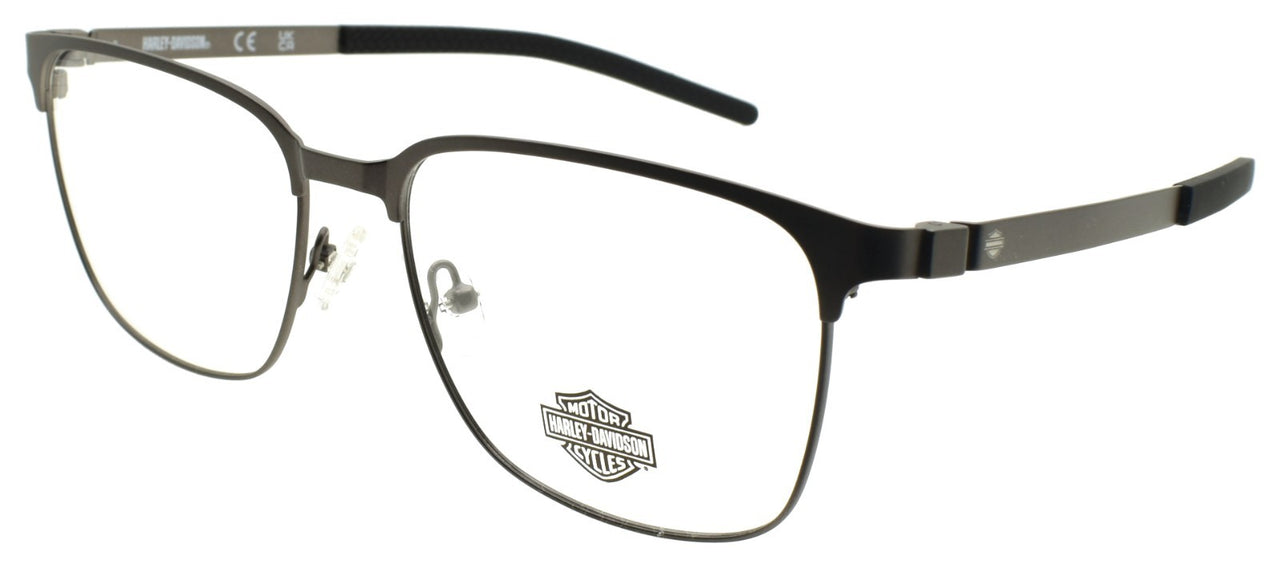 Harley Davidson HD50018 009 Men's Eyeglasses 55-17-145 Matte Gunmetal