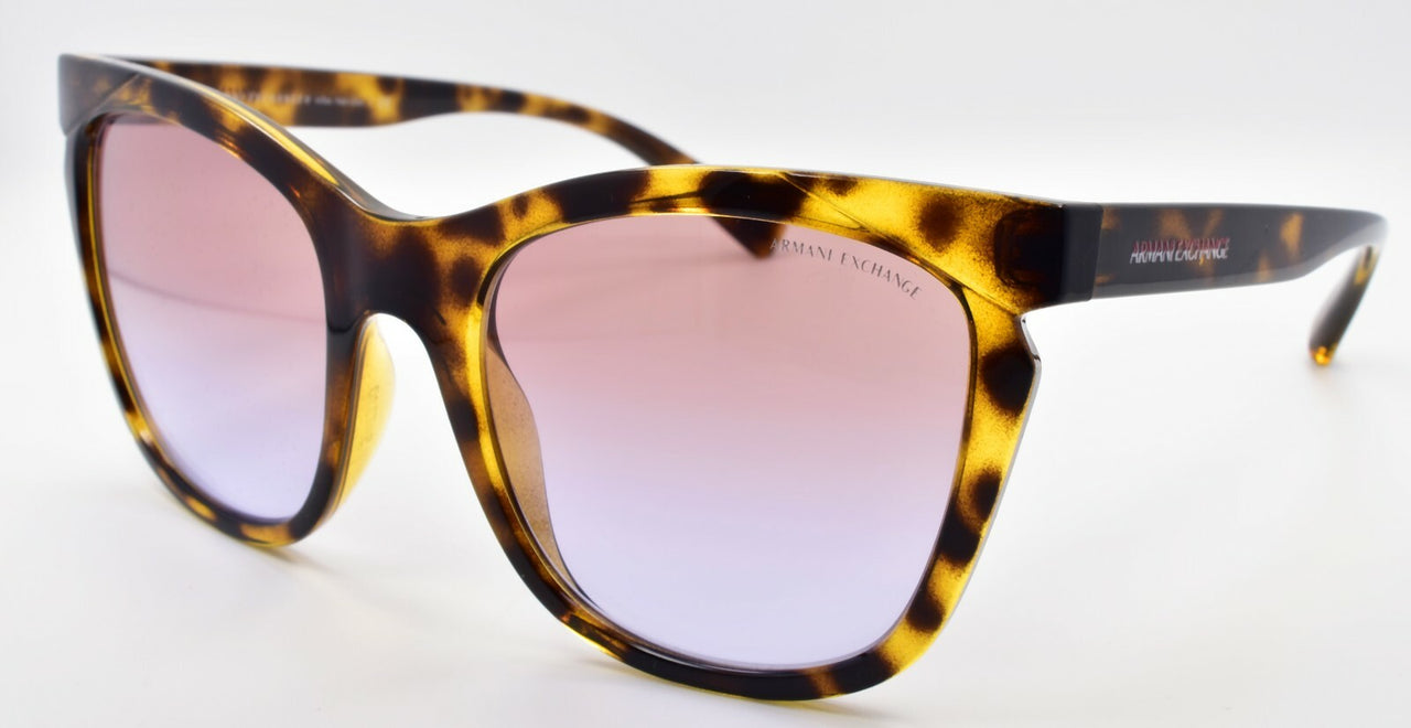 Armani Exchange AX4109S 82832F Women's Sunglasses Havana / Violet Gradient