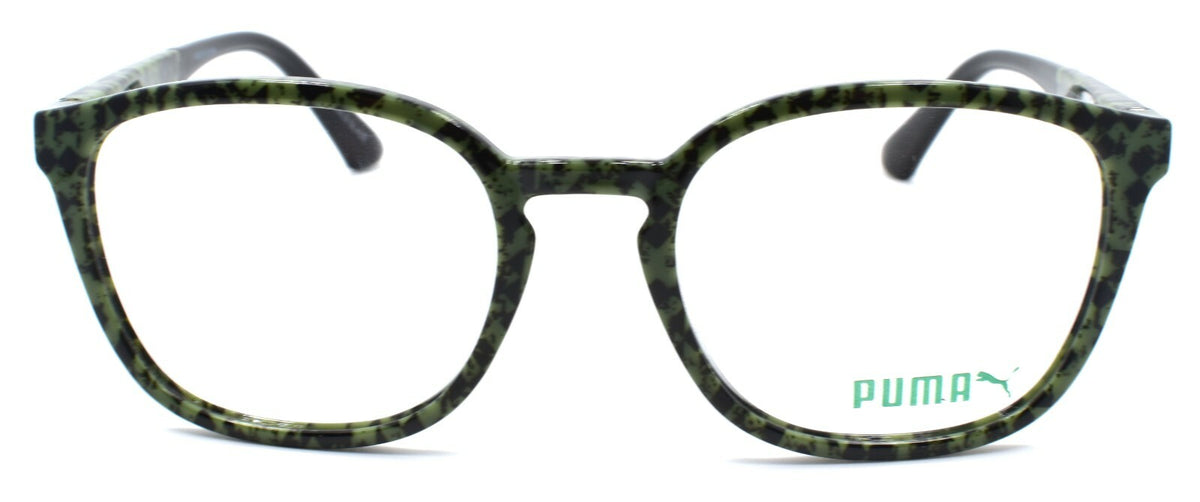 PUMA PU0118OA 003 Unisex Eyeglasses Frames 51-19-145 Green
