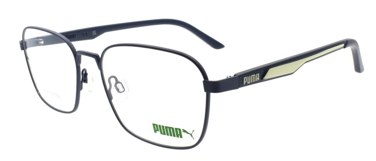 PUMA PU0374O 002 Men's Eyeglasses Frames 56-18-145 Blue