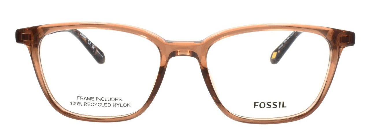 Fossil FOS 7126 TUI Women's Eyeglasses Frames 52-17-140 Light Brown