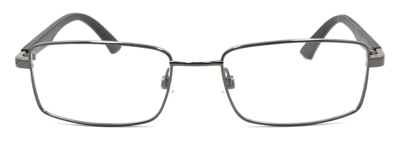 PUMA PU0019O 004 Men's Eyeglasses Frames 53-18-140 Ruthenium / Black