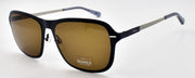 Shinola by Flexon SH3101S 424 Men's Sunglasses 57-17-145 Satin Iron Blue Silver0