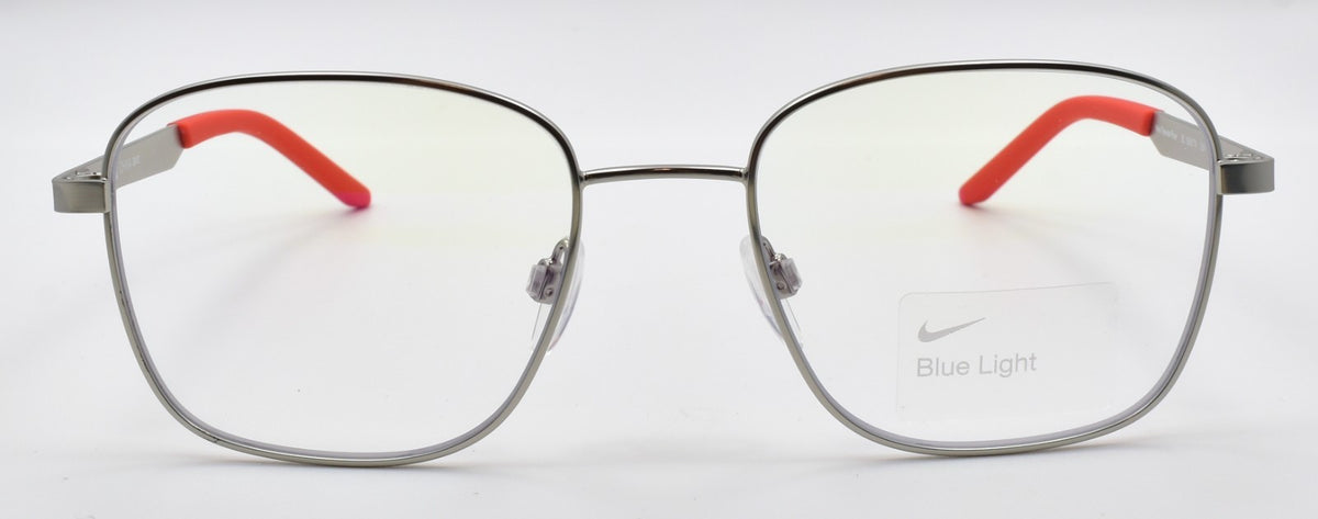 Nike Traveler Flow BL IB3677X 054 Blue Light Blocking Glasses 53-19-145 Silver