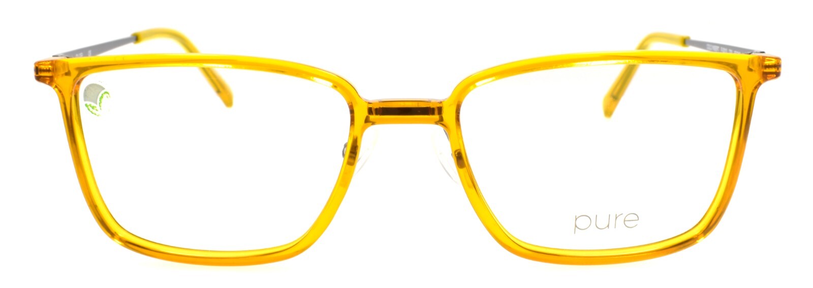 Airlock P-2010 730 Pure Men's Eyeglasses Frames 53-18-145 Yellow1