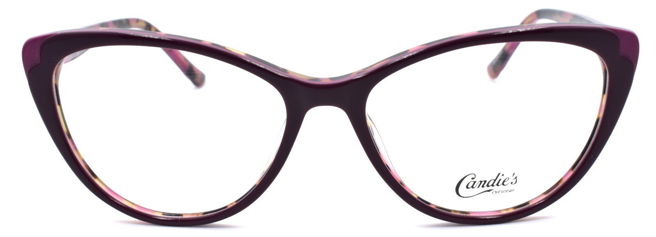 Candie's CA0189 081 Women's Eyeglasses Frames Cat Eye 53-15-140 Shiny Violet