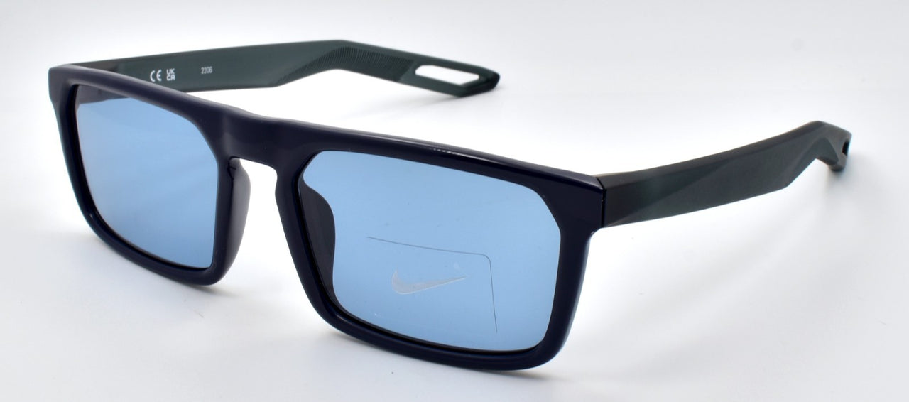 Nike NV03 DZ7374 451 Men's Sunglasses Obsidian / Blue