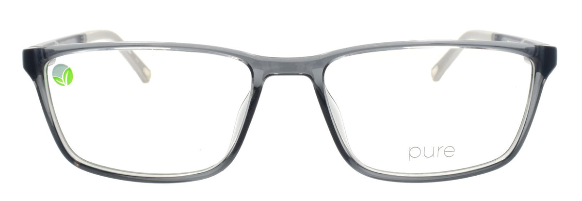 Airlock P-2013 020 Pure Men's Eyeglasses Frames 56-17-145 Crystal Grey