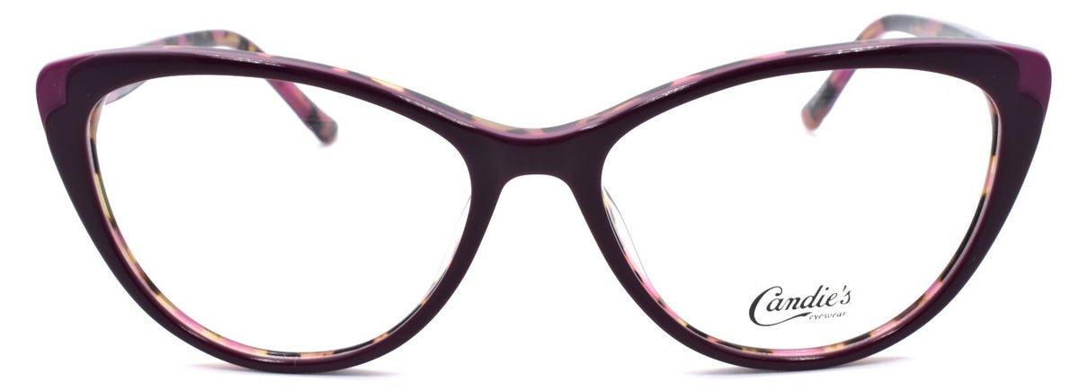 Candie's CA0189 081 Women's Eyeglasses Frames Cat Eye 53-15-140 Shiny Violet