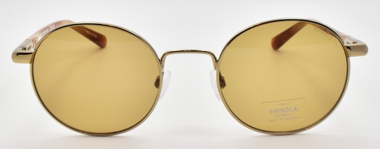 Shinola by Flexon SH2301S 717 Sunglasses 51-21-145 Shiny Gold / Amber1