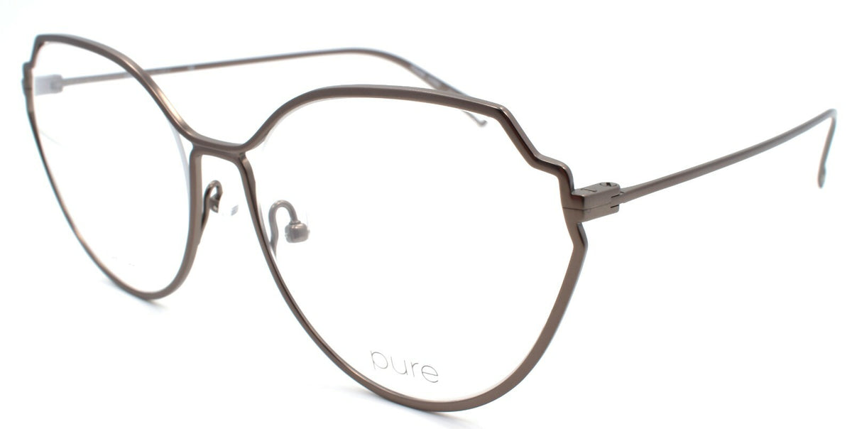 Airlock Pure 5001 033 Women's Eyeglasses Frames Titanium 53-17-135 Gunmetal