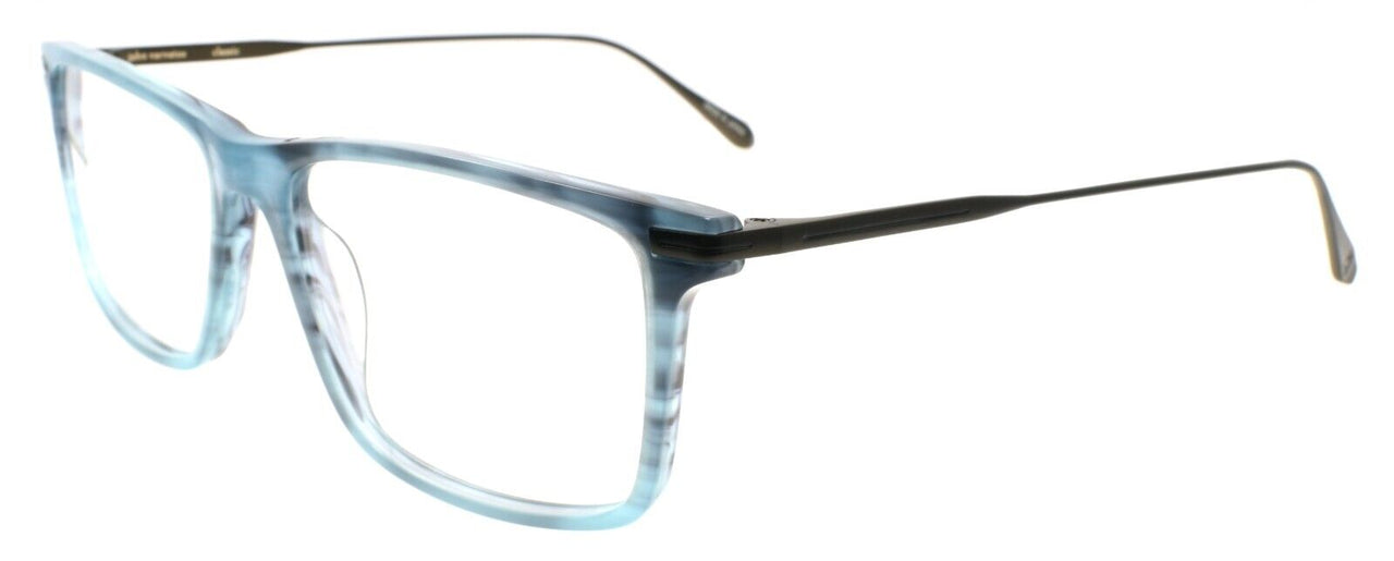 John Varvatos V403 Men's Eyeglasses Frames 56-16-145 Blue Horn Japan