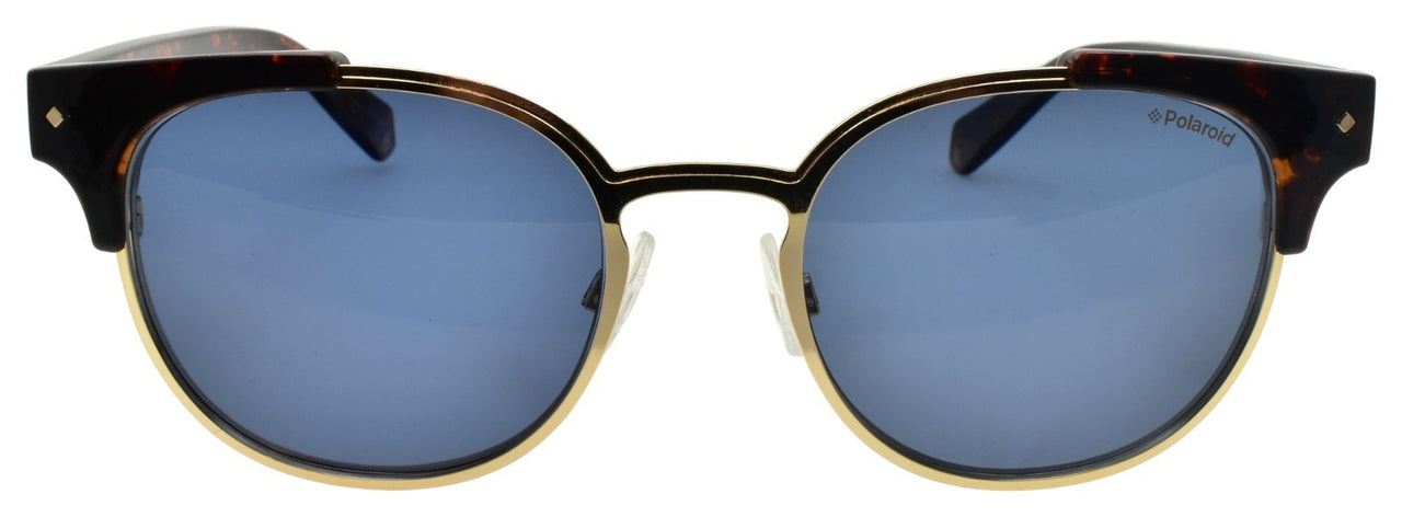 Polaroid PLD 6040/S/X 086C3 Sunglasses Retro 52-19-140 Havana / Blue Polarized