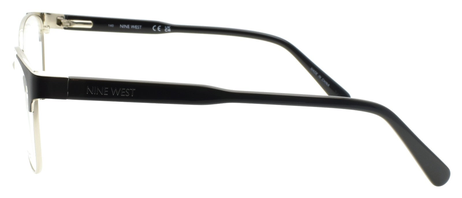 Nine West NW8016 001 Women's Eyeglasses Frames 51-16-140 Black / Silver2