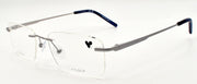 Airlock Refine 200 046 Men's Eyeglasses Frames Rimless 52-18-145 Silver0