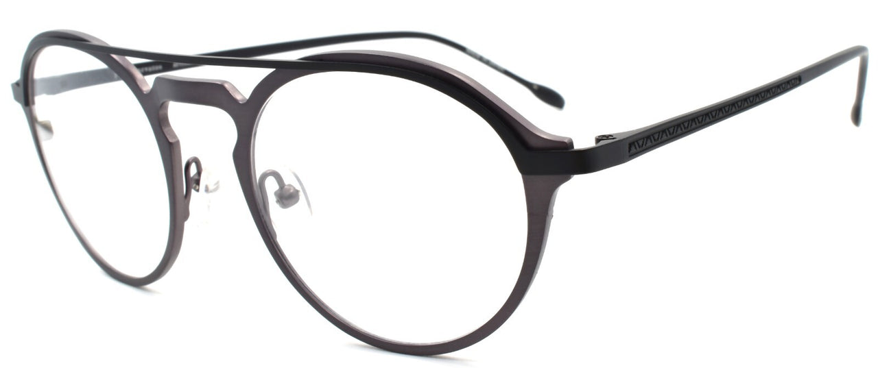 John Varvatos V160 Men's Eyeglasses Aviator 50-21-140 Gunmetal Japan