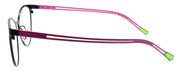Airlock Pure P-5012 006 Women's Glasses Cat-Eye Titanium 52-16-145 Black / Pink2
