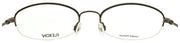 Flexon H6030 032 Men's Glasses Frames Half-rim Stone Gray 52-19-145 Titanium3