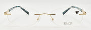 Airlock Tula 202 712 Women's Eyeglasses Frames Rimless 51-18-140 Gold1