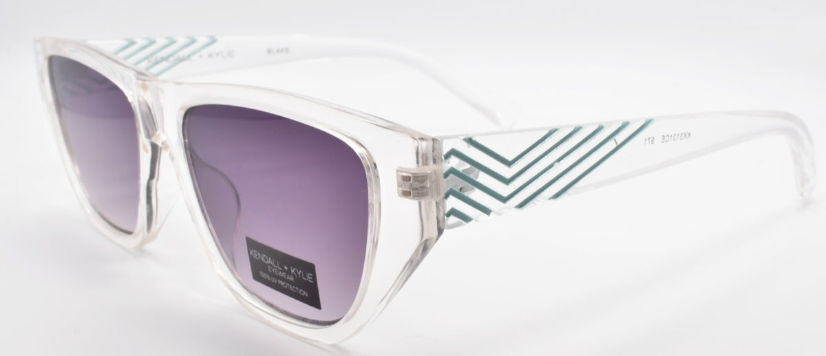Kendall + Kylie Blake KK5131CE 971 Women's Sunglasses Clear Crystal / Gray