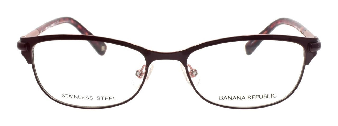 Banana Republic Serafina JEG Women's Eyeglasses Frames 51-16-130 Burgundy