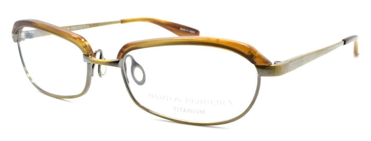 Barton Perreira Myra Women's Eyeglasses 51-17-135 Umber Tortoise / Antique Gold