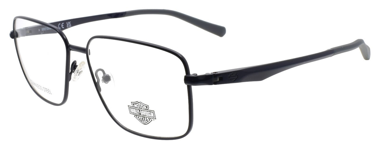 Harley Davidson HD50064 091 Men's Eyeglasses 58-15-145 Dark Blue