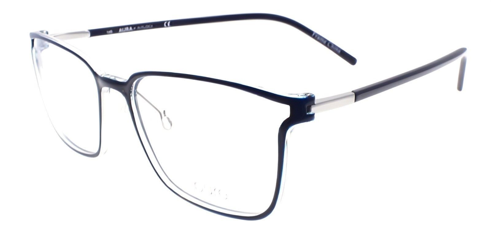 Airlock Pure 2002 412 Men's Eyeglasses Frames 55-17-145 Navy Blue0