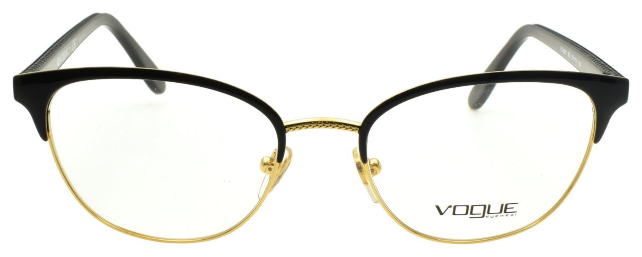 Vogue VO 4088 352 Women's Eyeglasses Frames 50-18-140 Black / Gold