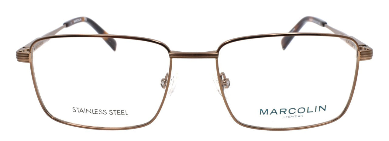 Marcolin MA3028 049 Men's Eyeglasses Frames 54-17-145 Brown