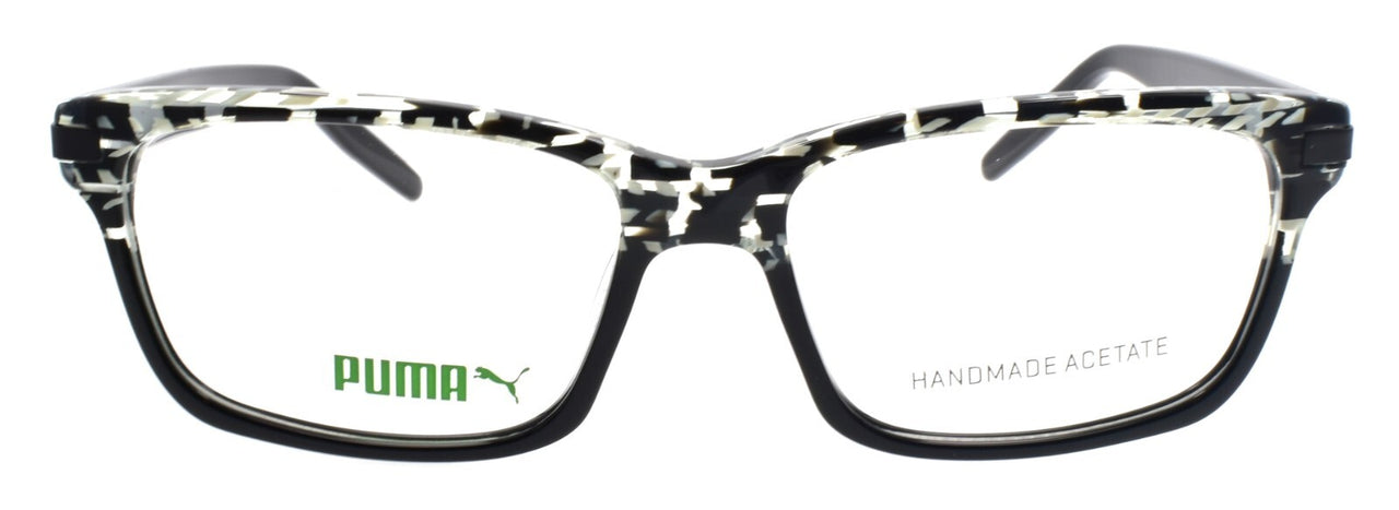 PUMA PU0263O 004 Eyeglasses Frames 53-16-140 Havana Black