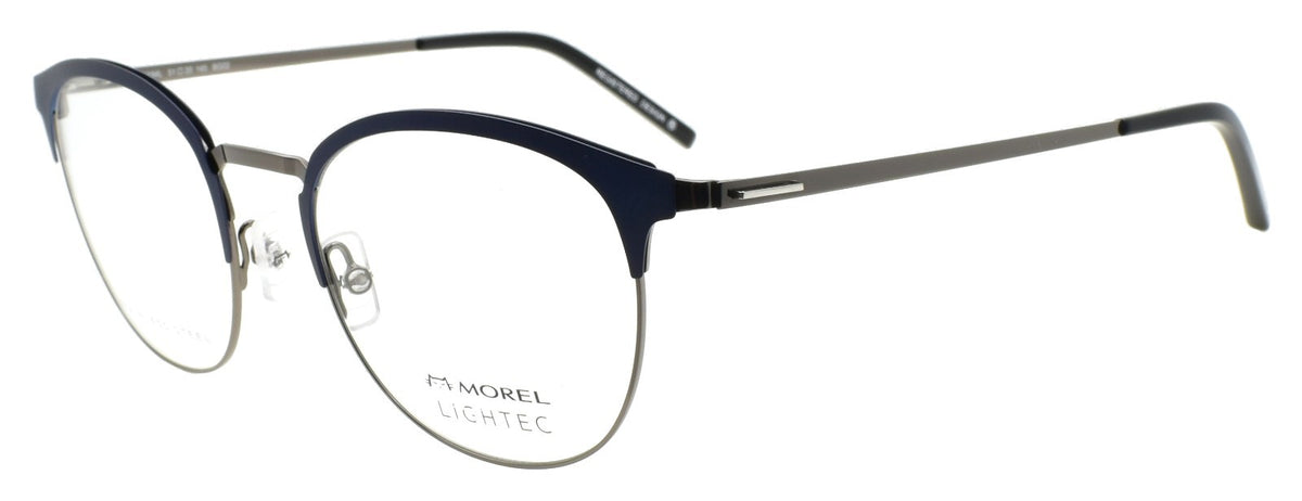 LIGHTEC 30194L BG02 Morel Men's Eyeglasses Frames 51-20-145 Blue Grey